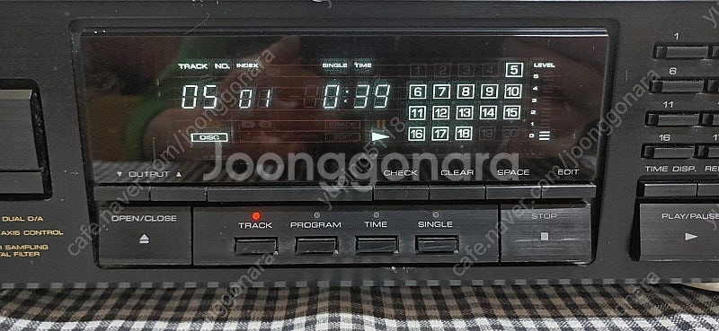 캔우드 고급형 CD플레이어--4