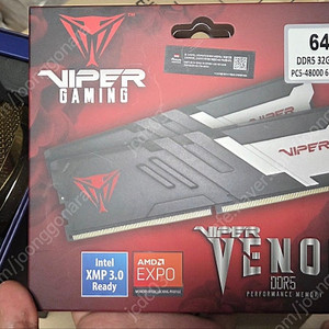 패트리어트 ddr5 64gb (32gb x 2) 6000mhz cl30 미개봉