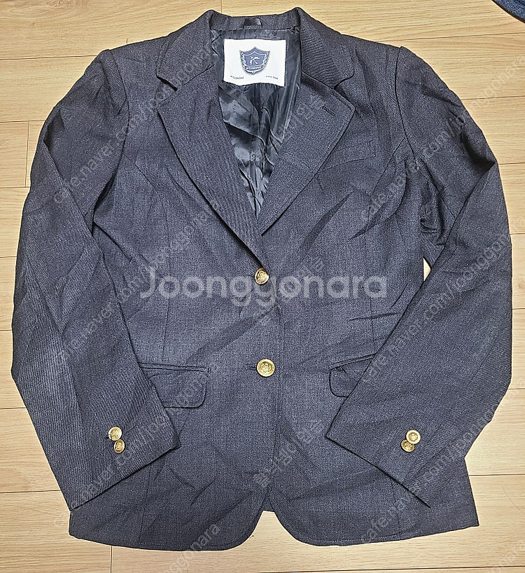 conomi 실제 일본 교복 자켓 챠콜그레이 갸루 jk--1