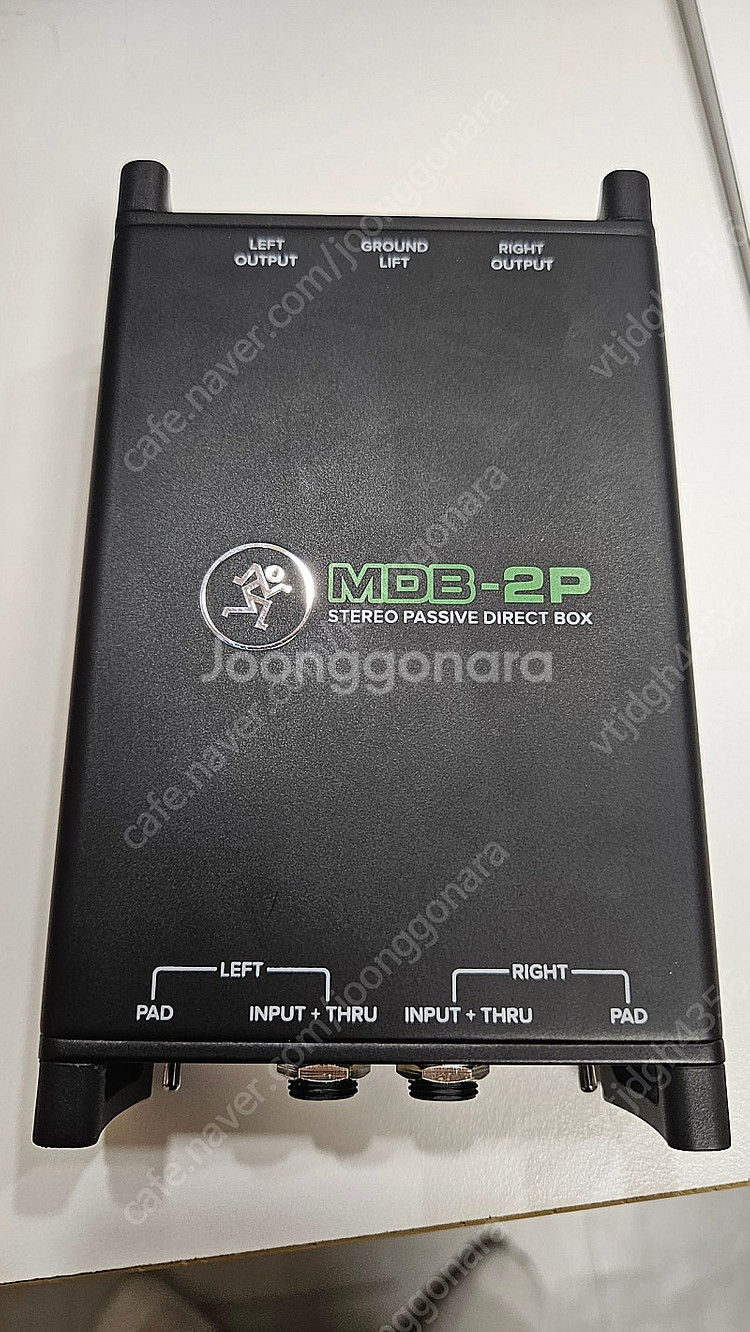 mackie mdb-2p 스테레오 패시브 DI 다이렉트...--0