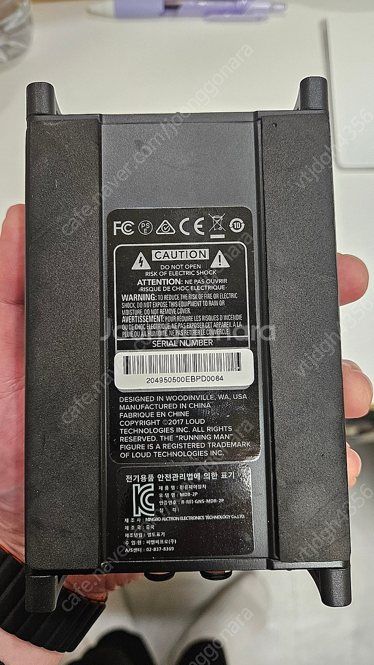 mackie mdb-2p 스테레오 패시브 DI 다이렉트...--1