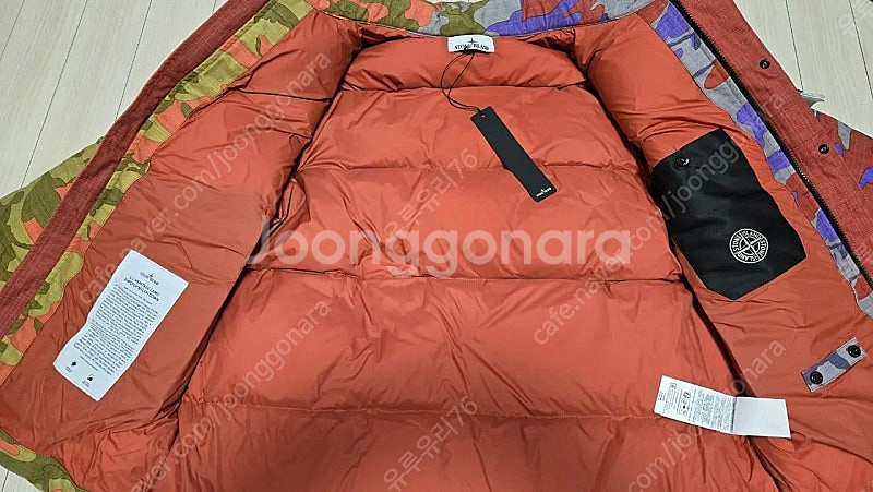 스톤아일랜드 헤리티지 멀티카모 다운 자켓--1