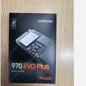 삼성전자 970 EVO Plus M.2 NVMe (1TB) 국내 정품 판매합니다.