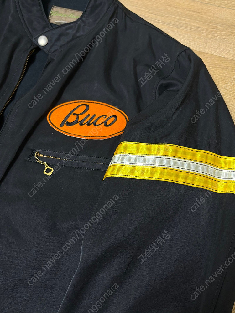 (38)리얼맥코이 j-57 카페레이서 나일론 싱글라이더 자켓 프리휠러스 버즈릭슨 리얼맥코이 트로피클로딩 이미지