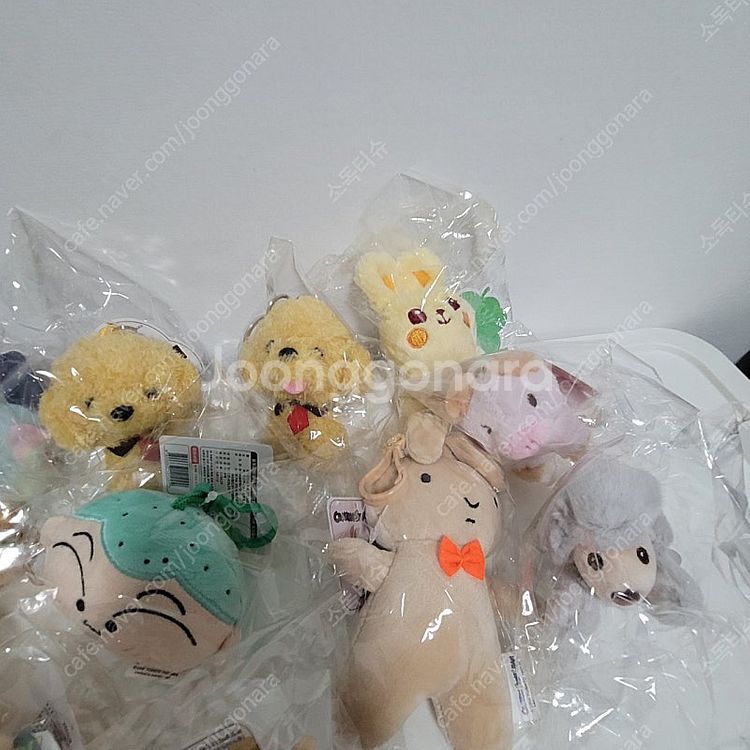캐릭터 인형 키링 (훈이 유리토끼 짱구는못말려 푸들 토...--2