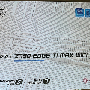 메인보드 MSI MPG Z790 Edge Ti max WIFI (DDR5, WiFi 7,인텔Z790/14세대),미개봉