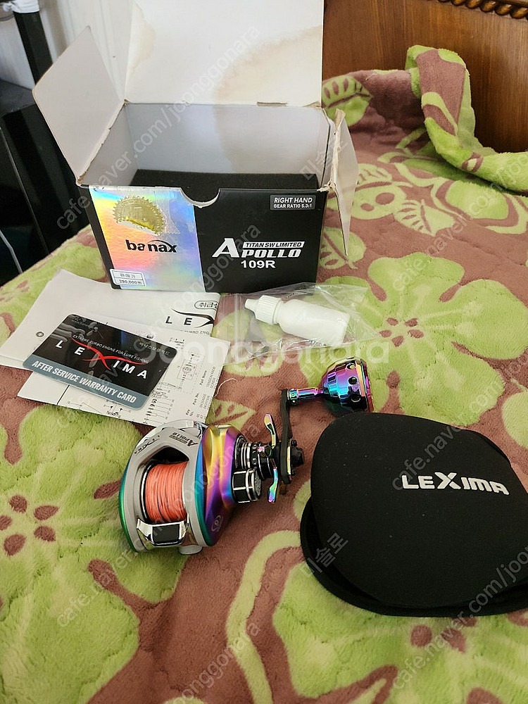 쭈꾸미 우럭등 다용도인 바낙스 티탄리미티드sw 109r 5점대 우핸 팝니다--2