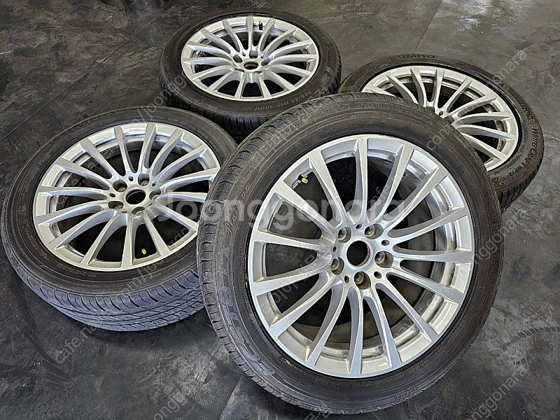 BMW5시리즈 G30 럭셔리 단조 18인치 중고 휠타이...--0