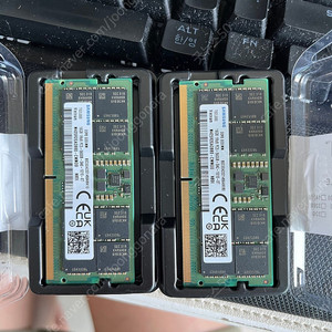 삼성 노트북램 DDR5 5600 16GB 2개