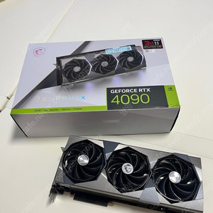 MSI 지포스 RTX4090 슈프림 SUPRIM X 24G 팝니다.