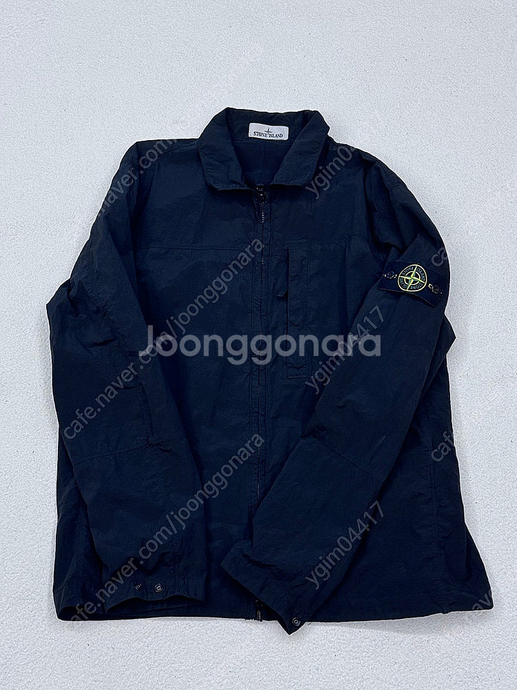 스톤아일랜드 나일론 메탈 오버셔츠 XL 24fw--2
