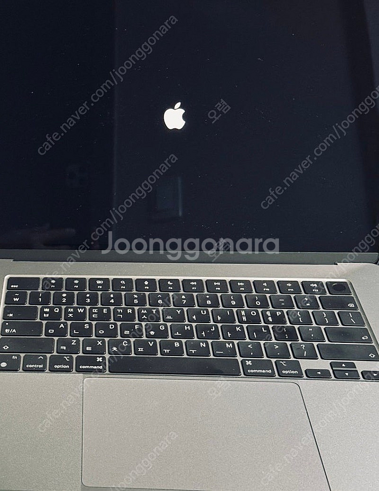맥북 에어 m3 15인치 16g 256g 스그 풀박--2