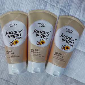 해피바스 대용량 클렌징폼 3개(총750g)