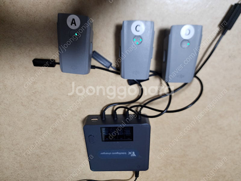 DJI 매빅 AIR S2 4배터리 멀티충전기--1