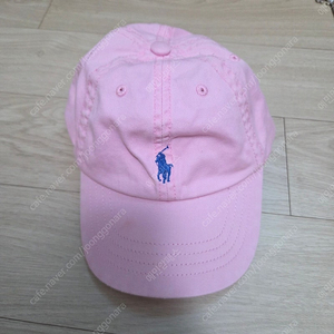 폴로 랄프로렌 핑크색 아동모자