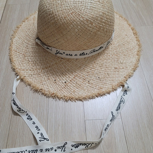 여아 여름 모자 베네통 밀짚 모자