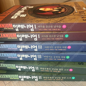 밀레니엄 스티그라르손 6권