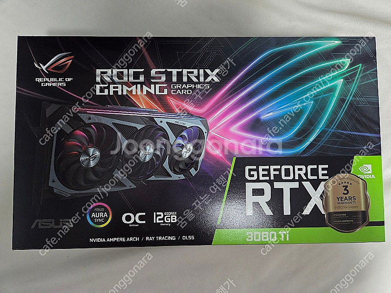 3080TI 스트릭스 팝니다.--1