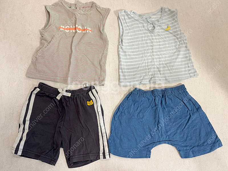 돌아기 내의 겸용 상하복 일괄--3