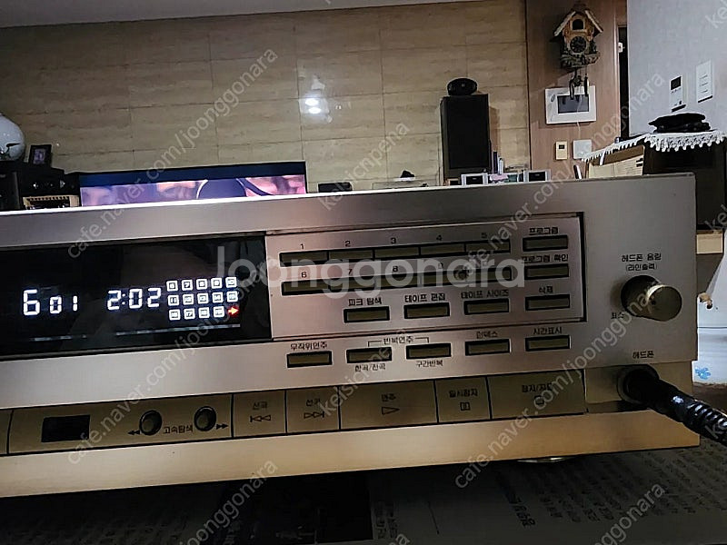 인켈 앰프및 CDP--4