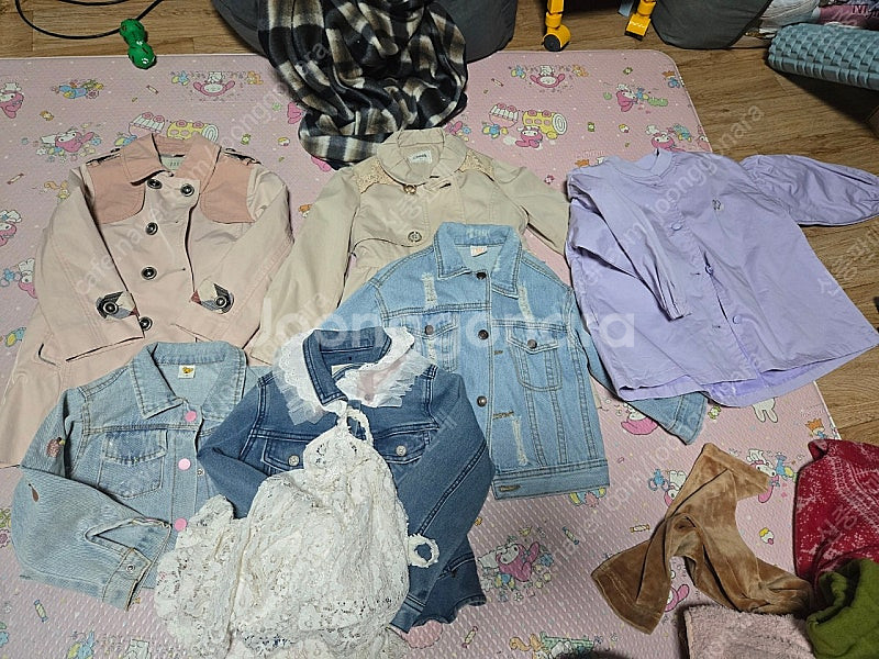 여아옷일괄4계절110ㅡ120 택포--1