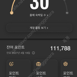 Bonvoy 100,000 포인트