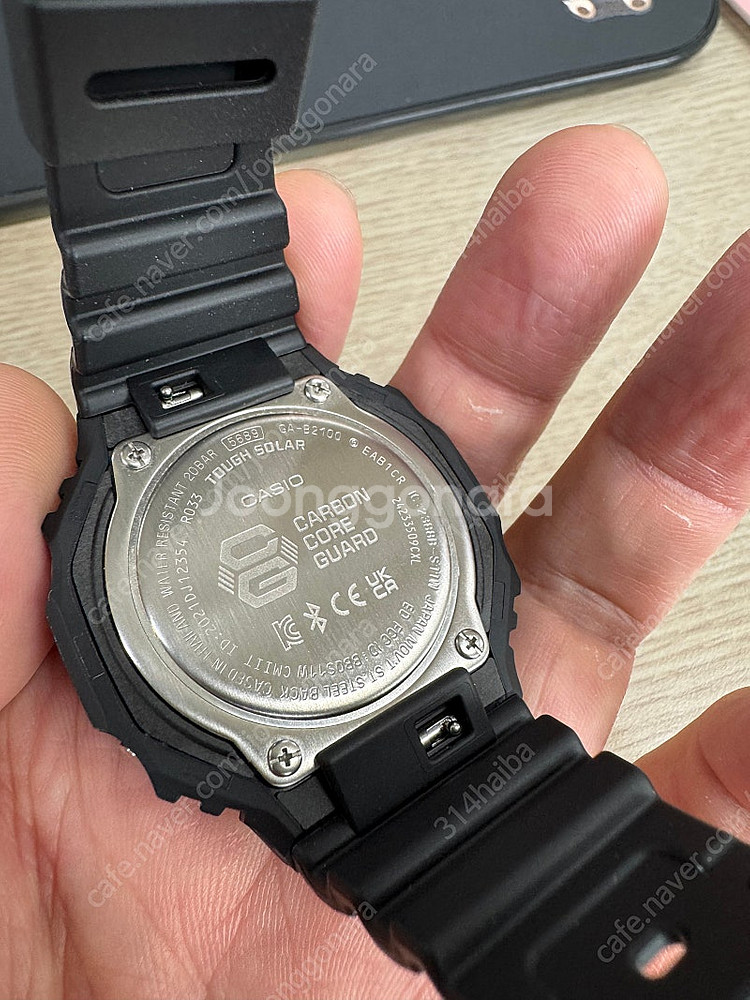 지얄오크 GA-B2100-1A1DR + 커스텀 메탈 키...--1