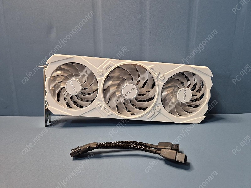 [판매]갤럭시 GALAX 지포스 RTX 4070 Ti SUPER EX GAMER WHITE OC V2 D6X 16GB