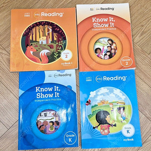HMH Into Reading(인투리딩) Grade K 2권 Grade 2 2권 판매합니다