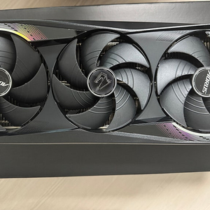 RTX5090 어로스 마스터 5090 팝니다.(RTX5090 어마 블랙)