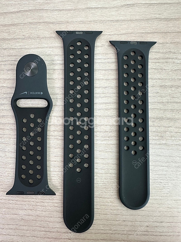 애플워치 나이키 스포츠밴드 안트라사이트/블랙 44mm ...--0