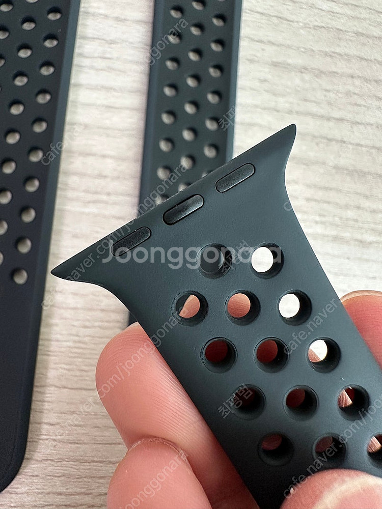 애플워치 나이키 스포츠밴드 안트라사이트/블랙 44mm ...--1