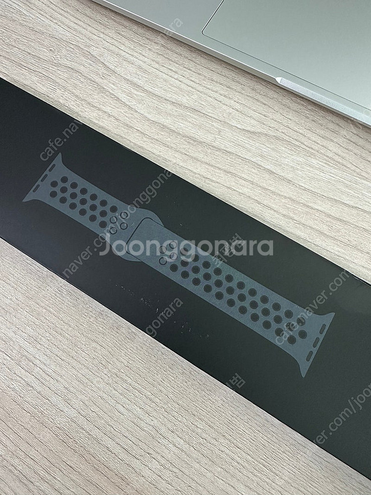 애플워치 나이키 스포츠밴드 안트라사이트/블랙 44mm ...--3