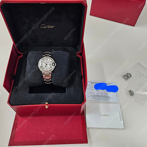 까르띠에 발롱블루다이아33mm