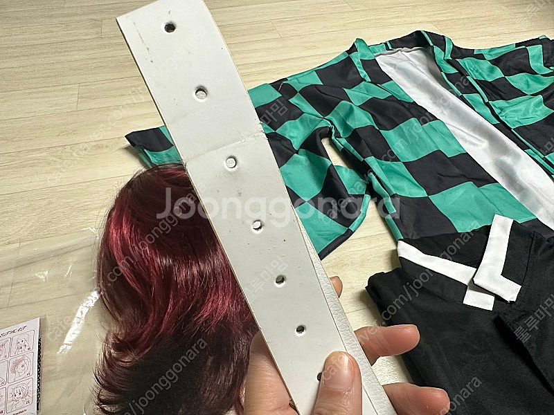 할로윈 코스튬) 귀멸의칼날 탄지로 코스튬 160사이즈 ...--4
