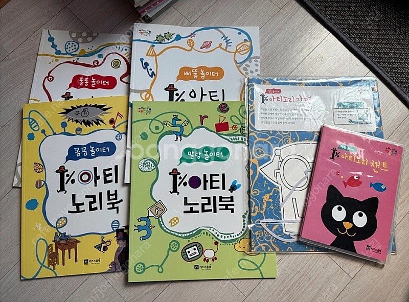 키즈스콜레 에르베튈레 아티놀이 색색깔깔(택포)--5