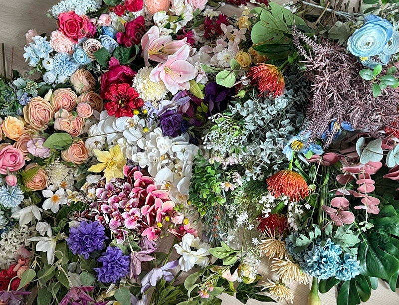 고급실크조화 ( 두박스)--1