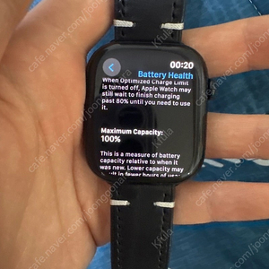 (애플워치 10 46mm gps 제트블랙 베터리 100