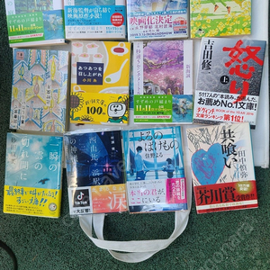일본 소설책 원서 소장용 팝니다 유명한작폼많아요 사진추가 새거임