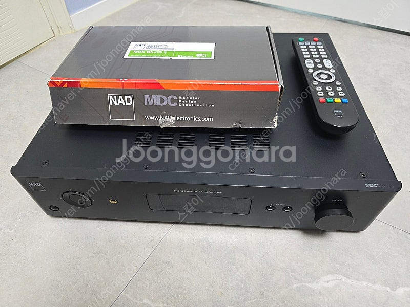 nad c368 dac앰프 bluos2 모듈 포함--0