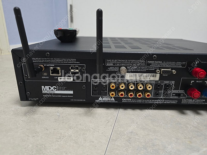 nad c368 dac앰프 bluos2 모듈 포함--3