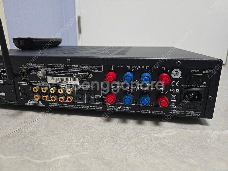 nad c368 dac앰프 bluos2 모듈 포함--5