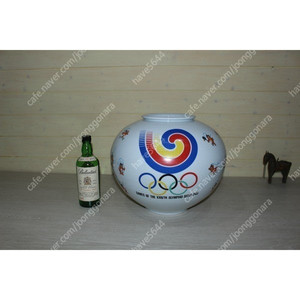 友石 88 서울 올림픽 달항아리 호돌이 휘장 마스코트