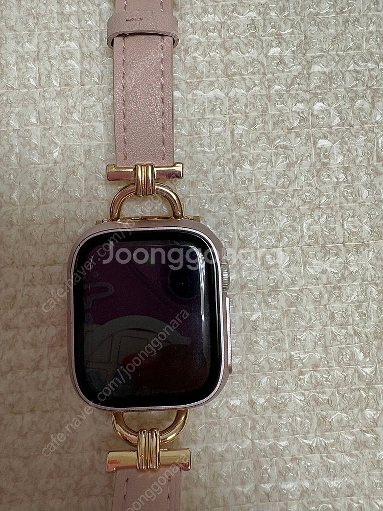 애플워치9 41mm 스타라이트 gps--0