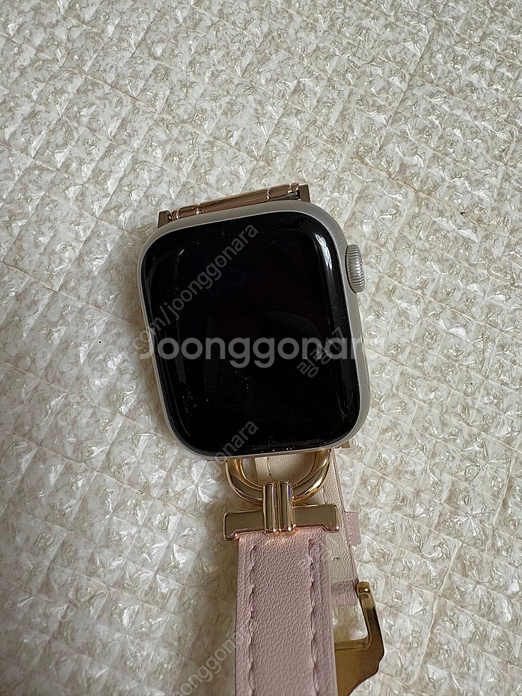 애플워치9 41mm 스타라이트 gps--1