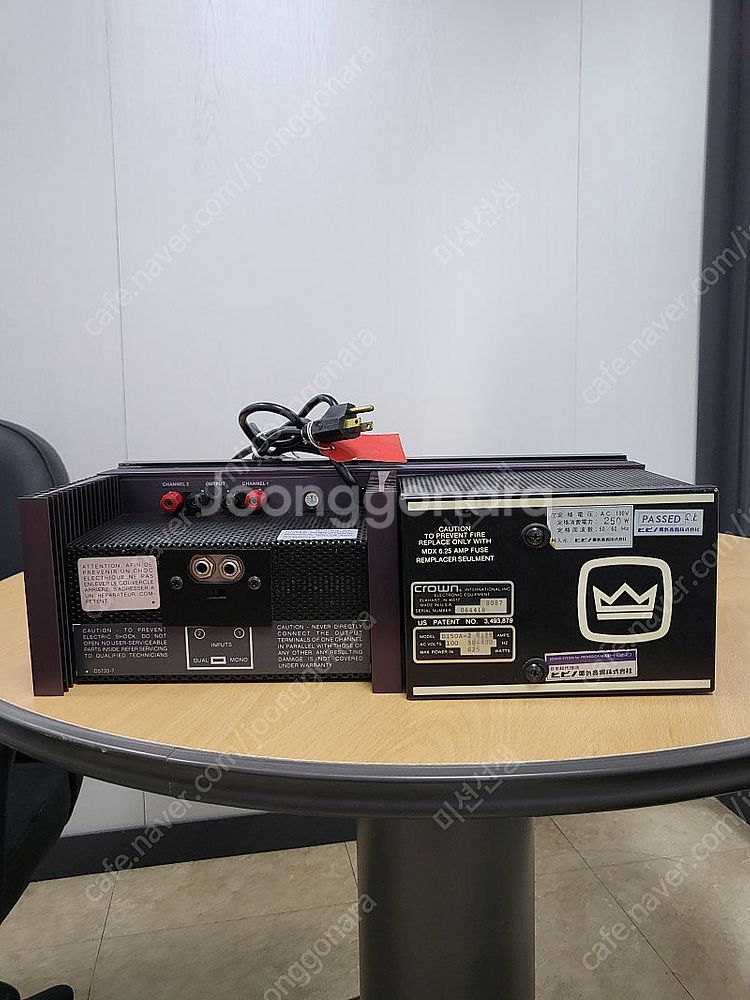 크라운 DC-150A ll 파워앰프--1