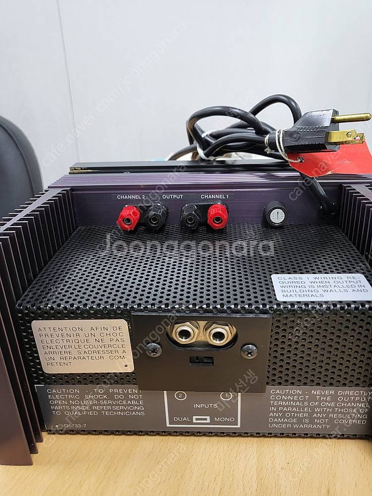 크라운 DC-150A ll 파워앰프--2