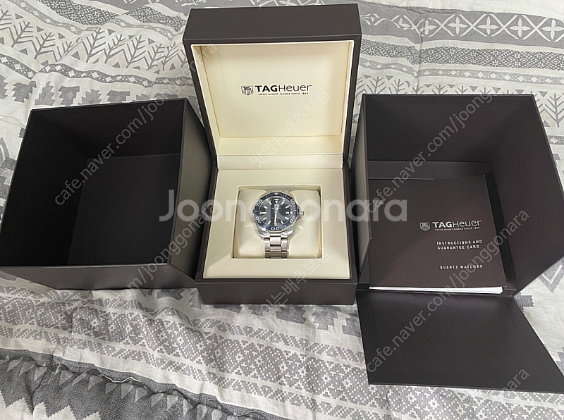 (풀박스) 태그호이어 아쿠아레이서 300 쿼츠 41mm--5