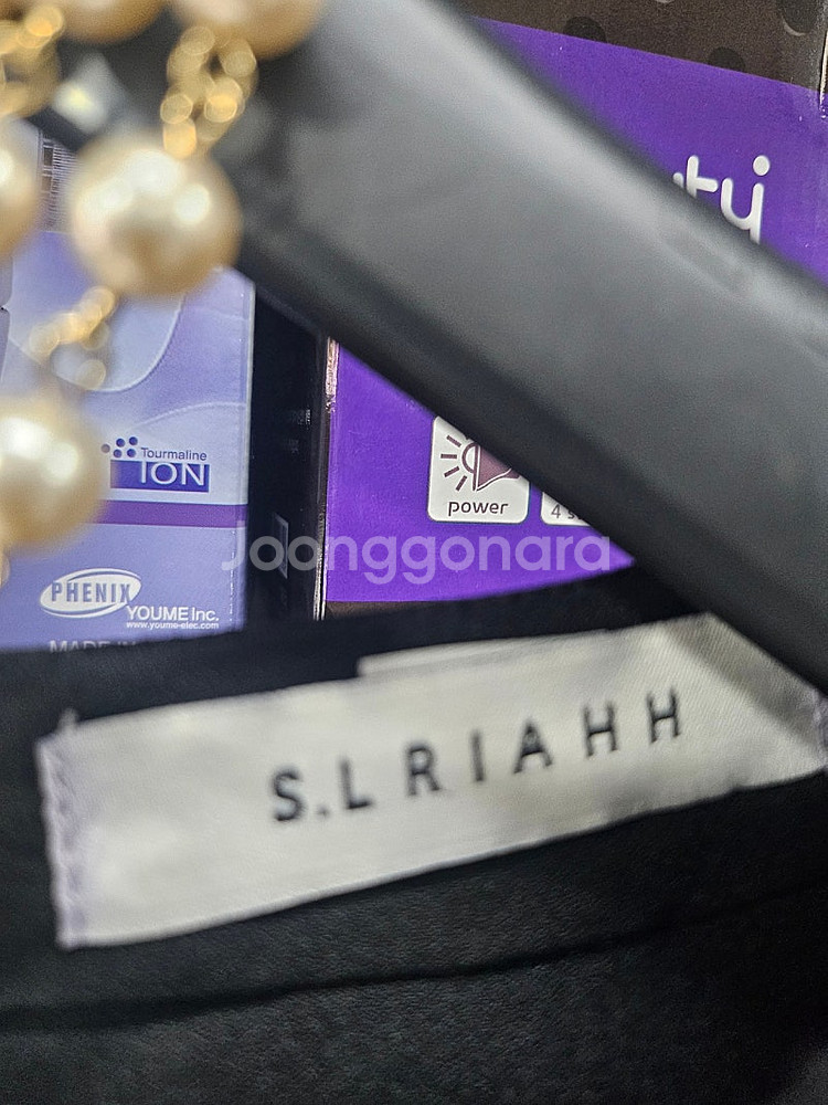 S.LRIAHH 블랙 원피스~새상품 88사이즈--4