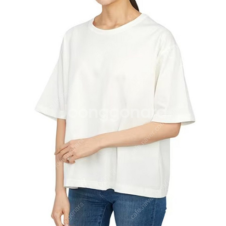택포 스튜디오니콜슨 여성 루즈핏 S ~ M 면 라운드 ...--5